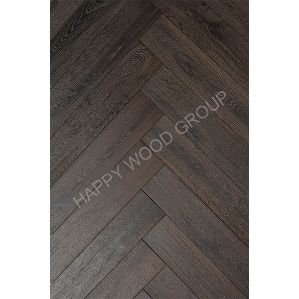 Herringbone Pattern Oak Engineered Hardwood Flooring